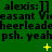Green background with repeated text and yellow star-like symbols in a static pattern.