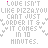 Animated text repeats 'LOVE ISN'T LIKE PIZZA YOU LIKE PIZZA YOU CAN'T JUST ORDER IT & IT COMES IN 10 MINUTES.' with pink color changes on specific words across frames.