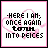 identical pixelated icons with pink heart outlines and black text reading 'HERE I AM, ONCE AGAIN TORN INTO PIECES' on white backgrounds
