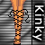 Animated contact sheet of a pixel-art character with red hair and gray outfit across 8 frames showing pose, expression, and partial body variations.