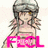 A 48x48 pixel buddy icon featuring a split composition with an anime-style character on the left and text elements on the right, displayed as part of a contact sheet.