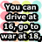 Pixelated text on a background of pastel-colored circles with heart shapes, featuring phrases about age-related activities and questioning love's authenticity.