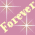Pixelated pink background with white starbursts and yellow text reading 'FRIENDS' in two diagonal sections above a pixelated figure of two characters holding hands.