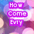 Purple text on a pastel background with pink and blue tones, arranged in six forming a phrase