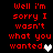 Red pixelated text on black background reads "Well i'm sorry I wasn't what you wanted." with a white heart icon, transitioning to a gray heart icon.