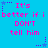 Pixelated text repeats across a bright blue background with purple star accents, displaying 'It's better if i DON'T tell him' in pink lettering.