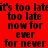 Pixelated text repeats across four colored quadrants with visible animation changes between frames.