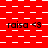 Red background with white checkered and dashed patterns, repeated text 'raisa <3' in black font across the image.
