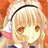 A 48x48 pixel buddy icon featuring a cartoon anime-style character with blonde hair and brown eyes on the left, paired with text reading "Anime IM" and "com" on a black background to the right.