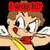 Two pixelated angel figures with brown hair, white wings, and red cheeks hold a bow and arrow, with red text above and below them.