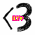 Six distinct background variations of a static icon featuring 'ILY' text with a heart symbol, each with a black arrow and number '3' on white.