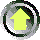 Five circular icons with concentric rings display solid-colored upward arrows in yellow, blue, pink, green, and pink on gray backgrounds.