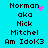 Pixelated text on cyan background with pink pixel clusters near 'Norman' in two , each containing identical repeated lines of text