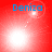 Red background with blue text 'Deniza' and a white glowing circular shape moving through four positions.