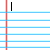 Animated text sequence on lined paper background with blue and red lines, displaying evolving phrases about disliking someone. The animation shows incremental changes to the phrase "I tell you that I do not like anyone because..." followed by a heart symbol transition.