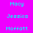 A static image with a bright pink background displays a of cyan text names and yellow rectangular blocks