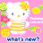 A 48x48 pixel Hello Kitty icon with a pink background featuring yellow flowers and lemon slices, paired with green text reading "Original Icons .com" on a dark green background.