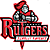 Animated contact sheet showing two frames of a Rutgers University mascot icon with