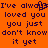 Pixelated text on an orange background with a heart symbol replacing the 'o' in 'always' in the first line.