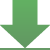 Green downward-pointing arrow icon with gradient fill on light gray background, no visible text or additional elements.