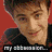 A collage of six distinct pixelated images featuring characters and text related to Harry Potter, with one central image showing a character in red text.