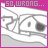 nine identical cartoon faces with gray outlines, black eyes, and pink text reading "50 WRONG..." at the top of each
