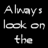 A 4-frame contact sheet of a pixelated animated icon featuring text and an abstract image, with the phrase "Always look on the bright side of death!" displayed across four panels.