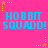 Pixelated text "HOBBIT SQUADD!" repeated across a bright pink background with yellow starburst accents.