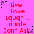 A static image with a bright pink background displays repeated text in red pixelated font, surrounded by black and purple star-shaped corner decorations.