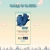 Pixelated blue heart icon inside a light beige frame with horizontal lines, set against a gradient sky background with faint clouds.