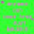 Green background with pink text repeating 'dreams can come true Just BELIEVE' and small pink stars scattered throughout.