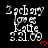 Black background with white text reading "Zachary loves Katie 3.31.09" and a red heart symbol, displayed in a of six identical with one partially obscured
