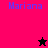 Pixelated image with four quadrants displaying 'Mariana' text and star symbols in varying colors and backgrounds.