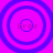 Four identical circular icons with concentric rings on a solid background, each containing the text 'bree' in red.