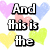 Pixelated text reads "And this is the high-light of my day" over pastel hearts on white background.