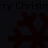Dark background with repeating red snowflake patterns and partially visible 'Merry Christmas' text in light gray.