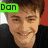 Four pixelated character portraits arranged in a , each with a colored name label above the head
