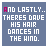 25 identical blue square each displaying the text "AND LASTLY.. THERES DAVE HIS HAIR DANCES IN THE WIND." with varying color shifts in specific letters