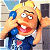 Animated contact sheet showing a cartoon character with blonde hair and blue outfit holding phone to ear on left, next to green background with "Original Icons .com" text on right.