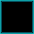Animated sequence of pixelated text on black background with cyan borders, displaying evolving phrases about lost feelings.