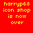 Four pixelated display identical yellow text on red, purple, blue, and magenta backgrounds with no visible animation changes