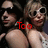 A four- shows two people in a close pose with red text overlays changing