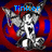 Two side-by-side pixelated icons with red and blue circular backgrounds, each featuring a silver mechanical figure with wings and a central 'T' shape, labeled 'Tinker' and 'Hell' in blue text.