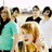 Animated sequence showing a group of people in two with text 'RIOT' and 'WALL OF FAME' on gray backgrounds