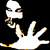 A 50x50 pixel animated contact sheet showing two frames of a Cradle of Filth-themed buddy icon with a skeletal figure and a green-toned portrait against black backgrounds.