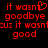 Red pixelated text on black background with heart symbol replacing 'o' in 'wasn't', repeated across multiple lines.