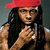Pixelated image of a person with long dark hair wearing a red cap and black sleeveless top, hand raised near chest.