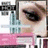 A pixelated close-up of a person's eye with dark eyeliner, transitioning to include overlaid text reading "Beaty<3" on the right side.
