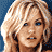 Animated contact sheet showing a woman in white clothing with blonde hair against blue background, displaying sequential motion frames of her torso and face.