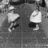 Black-and-white pixelated image divided into four quadrants with text in two quadrants and a grayscale photo in another.